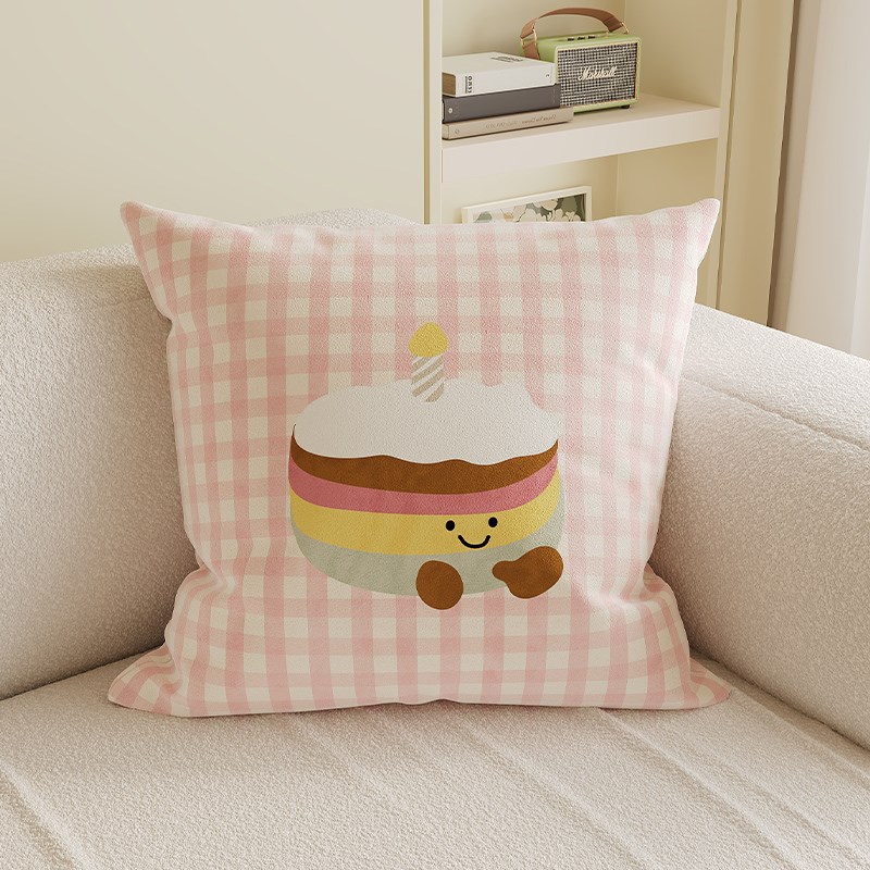 卡通可爱沙发客厅抱枕靠背腰枕飘C窗装饰卧室床头床上靠枕靠垫含