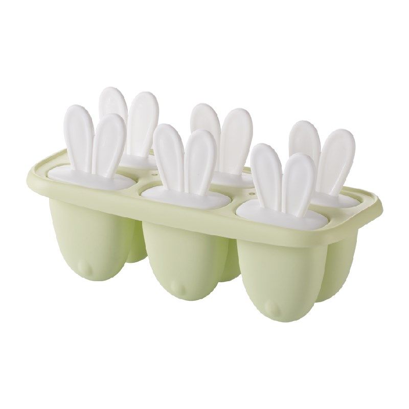 茶花雪糕模具卡i通兔耳家用做冰棒冰棍冰淇淋冰块奶磨具酪棒盒自