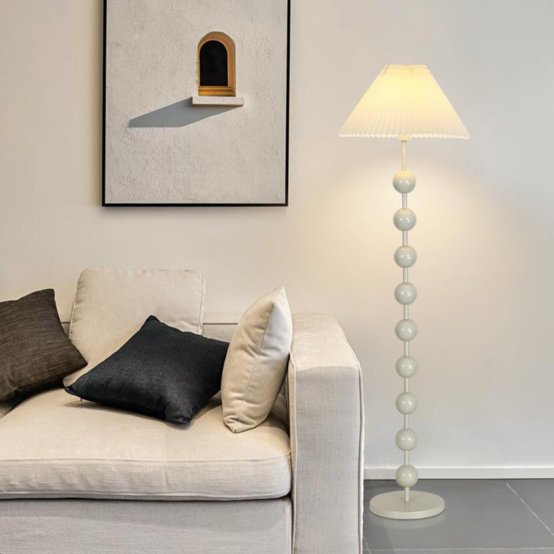 客厅落地灯包豪斯葫芦中古日式侘寂风氛围感创意卧室立式台灯