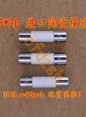 发陶瓷 慢断 01带520250保险丝件10保险管拍15 *个 不.脚引 T3A V