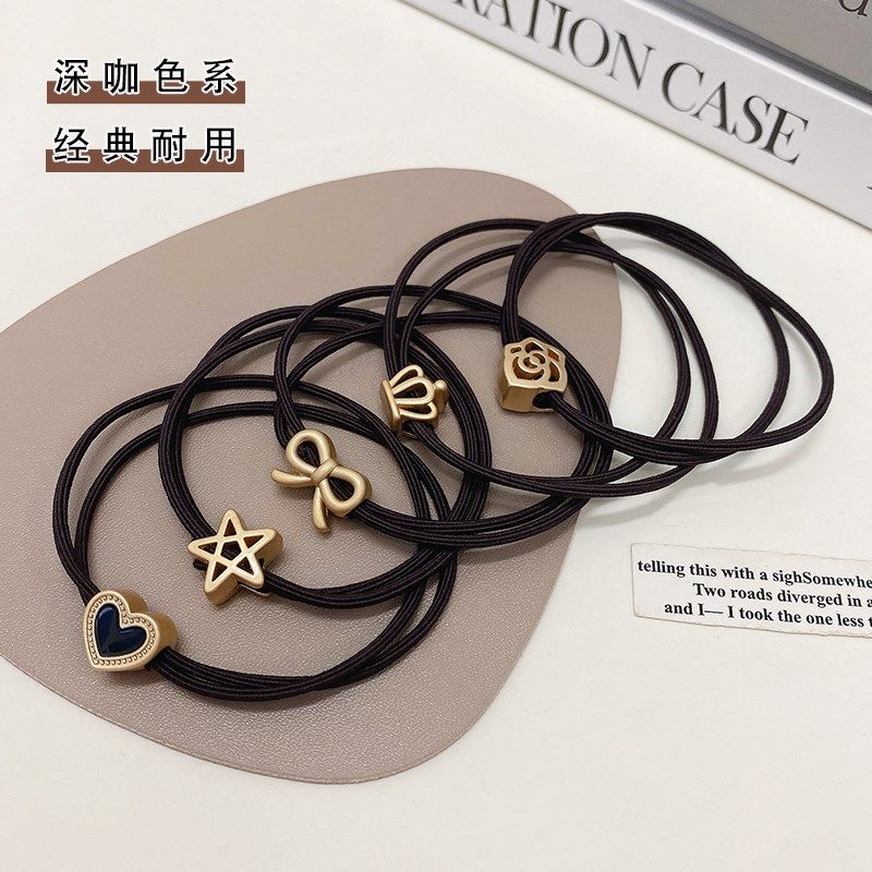 头绳女高马尾发圈20p23年新款皮筋扎头发高弹力耐用橡皮筋发绳皮