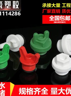 ppr带皮圈丝堵4分水管外牙堵塞头管堵角阀闷头试压20公斤塑料管堵