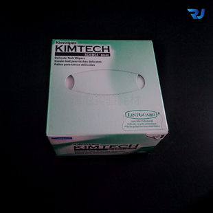 进口金伯利擦拭纸 低尘纸 KIMTECH34155无尘纸镜头镜片实验室盒装
