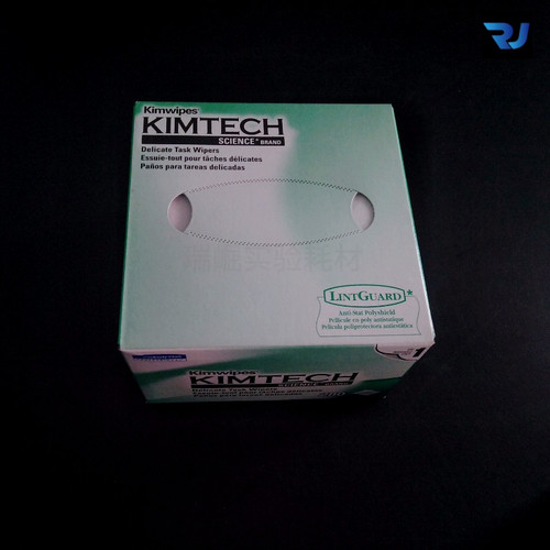 进口金伯利擦拭纸 低尘纸 KIMTECH34155无尘纸镜头镜片实验室盒装