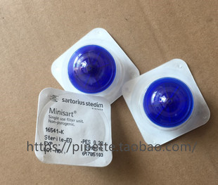 赛多利斯针头滤器 PES膜  0.22um 28mm 无菌  16541-K 独立包装