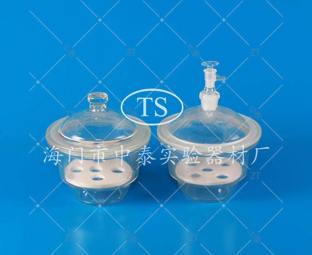 玻璃干燥器 真空 400 350 300 240 210 180 150mm 干燥皿包破损