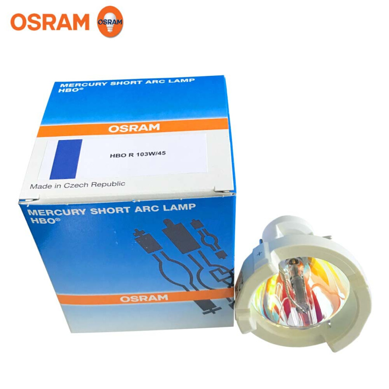 欧司朗/OSRAM HBO R 103W/45  带反光罩短弧汞灯 不带线