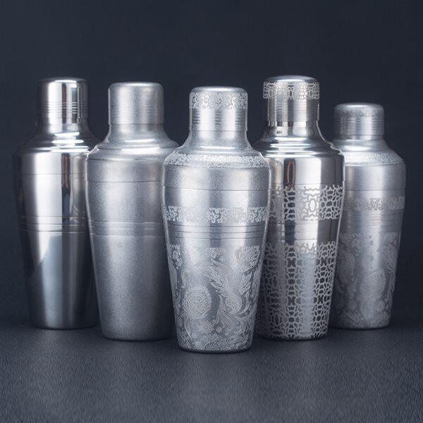 金质酒具 包邮台湾版男爵日式三段式摇酒壶 雪克壶 调酒壶 Shaker