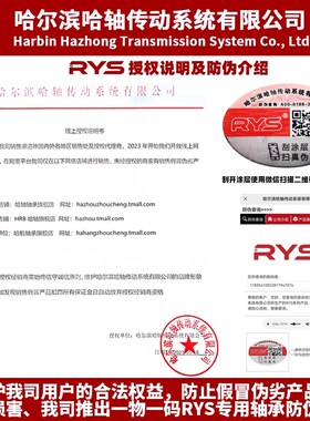 RYS 哈轴传动 6415 6416 6417 6418 6419 6420 - 2RZ 官方自营