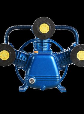活塞空压机机头总成工业级气泵7.5kw大丰空气压缩机泵头配件大全