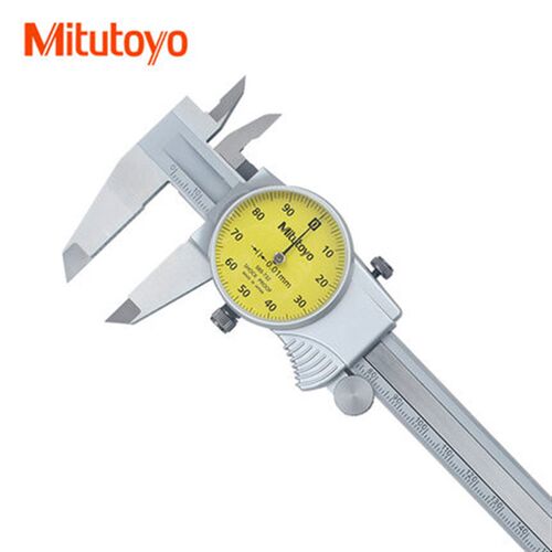 日本三丰带表卡尺0-150-200mm505-730 732高精度游标卡尺戴表盘