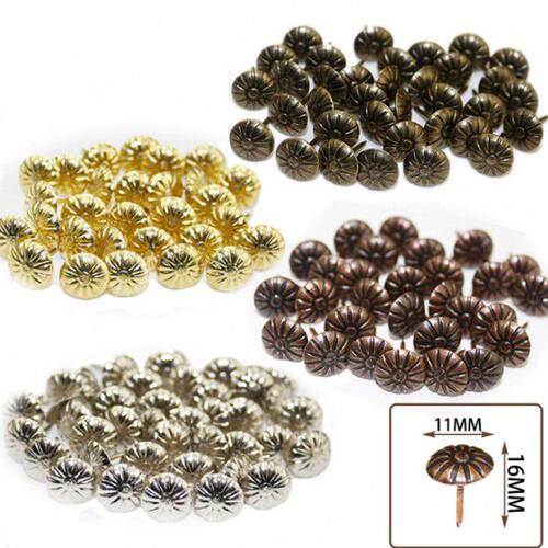 床头软包硬包箱钉柜仿古铜柳泡钉圆头铁钉沙发钉软包菊花五金青