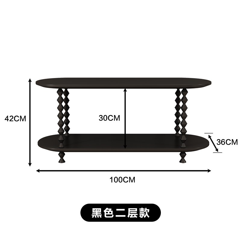 港羿 法式陈列架客厅覆古收纳书柜实木书架中古靠墙Z置物架落地