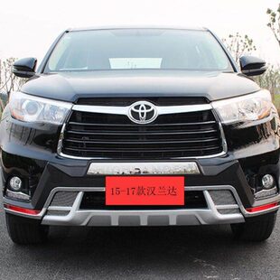 前杠汉兰达15后杠16改装前后前后包围71汉兰达前后保险杠款/护杠/