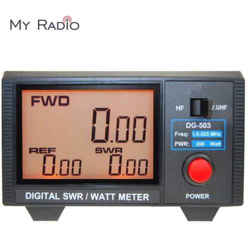 纳胜NISSEI DG-503 大屏幕数位式驻波表 1.6-60MHz/125-525MHz