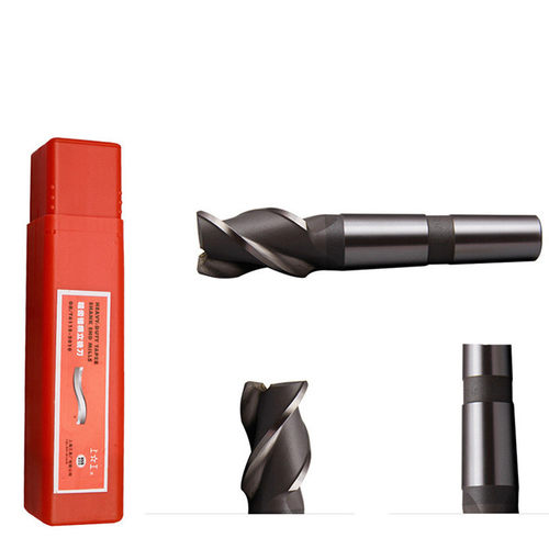 上工锥柄立铣刀3刃铣刀粗齿铣刀14 16 18 20 22 24 25 26-50键槽