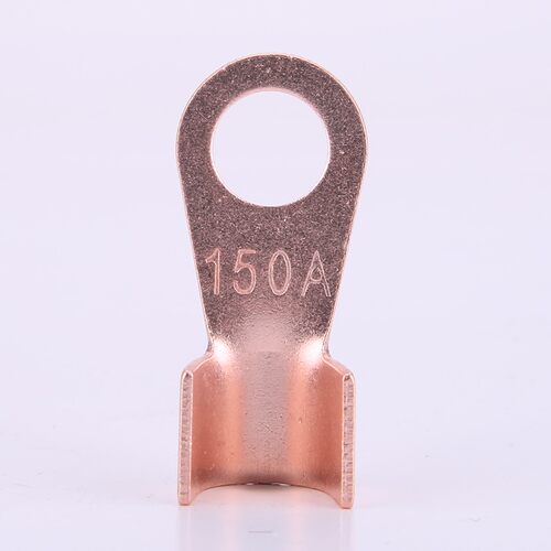 OT-10A20A30A40A50A60A80A铜接线端子紫铜开口鼻铜鼻子铜接头线耳