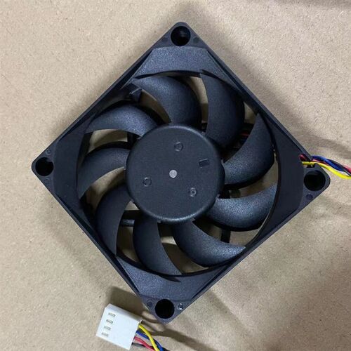电脑风扇AMD 7 8 9CM圆形7015 8025 9025 4线PWM温控CPU散热风扇