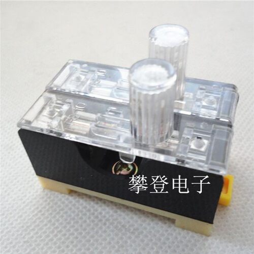 6X30 FS-102轨道保险丝座 双联保险丝盒 保险座