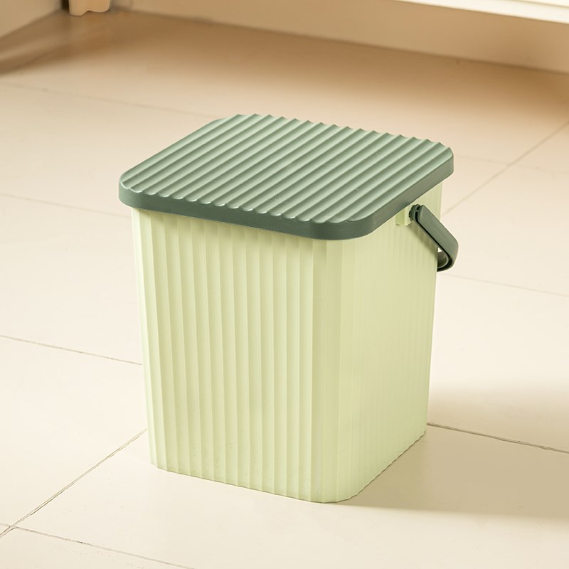 正方形桶塑料桶i收纳桶水桶凳可坐洗浴篮手提洗澡洗漱储物桶带盖