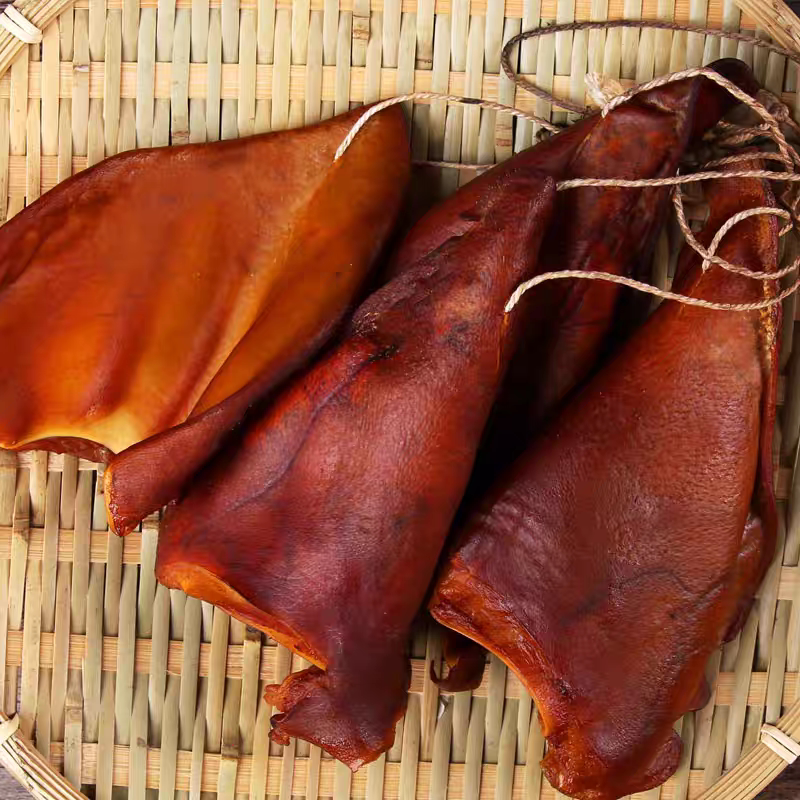 【直播福利】腊猪耳朵四川特产川味腊味烟熏腊肉年货山猪