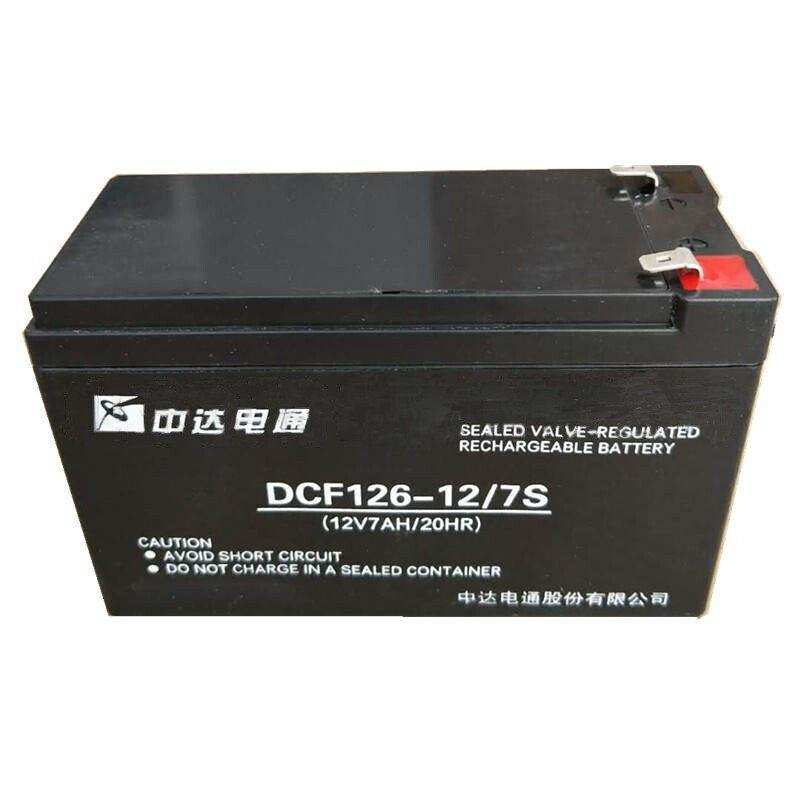 中达电通蓄电池DCF126-12/7 12V7AH台达 UPS内置电池