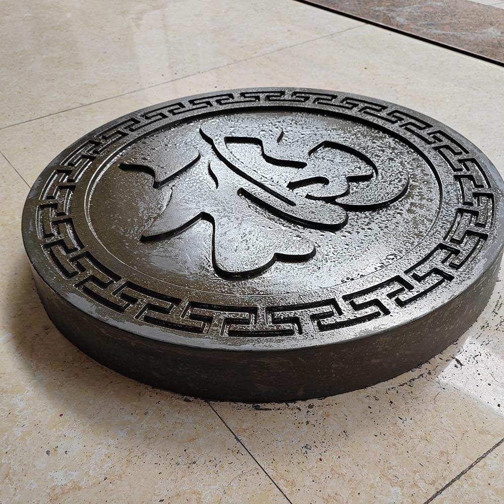 步汀踏步石模具花园庭院草坪地砖户外铺路水泥栅栏花砖塑料磨具