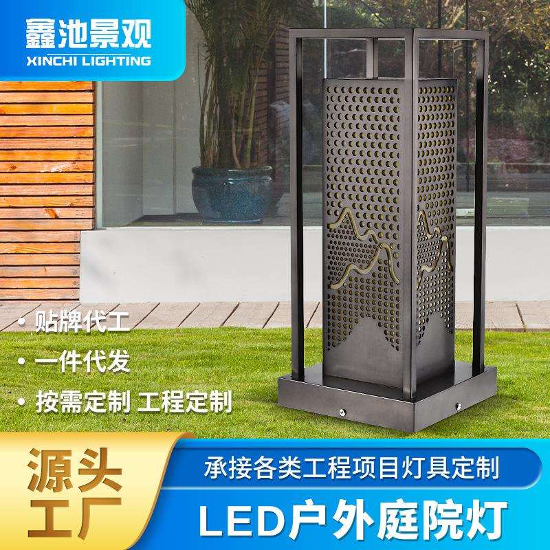 led草坪灯不锈钢庭院灯 照明路灯草地小区广场庭院别墅花园景观灯