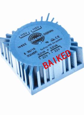 Talema 70045K 环形变压器 2x22v交流次级额定电压 10VA额定功率