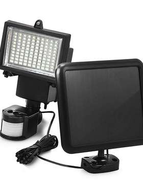 100LED太阳能感应灯 100LED太阳能人体红外线感应灯 太阳能感应灯