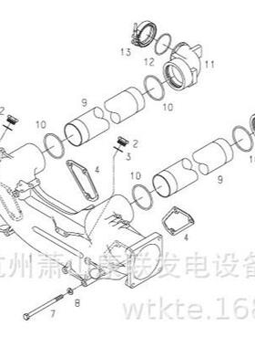 51.09411-0318 2 中间冷却器D2842LE203德国曼