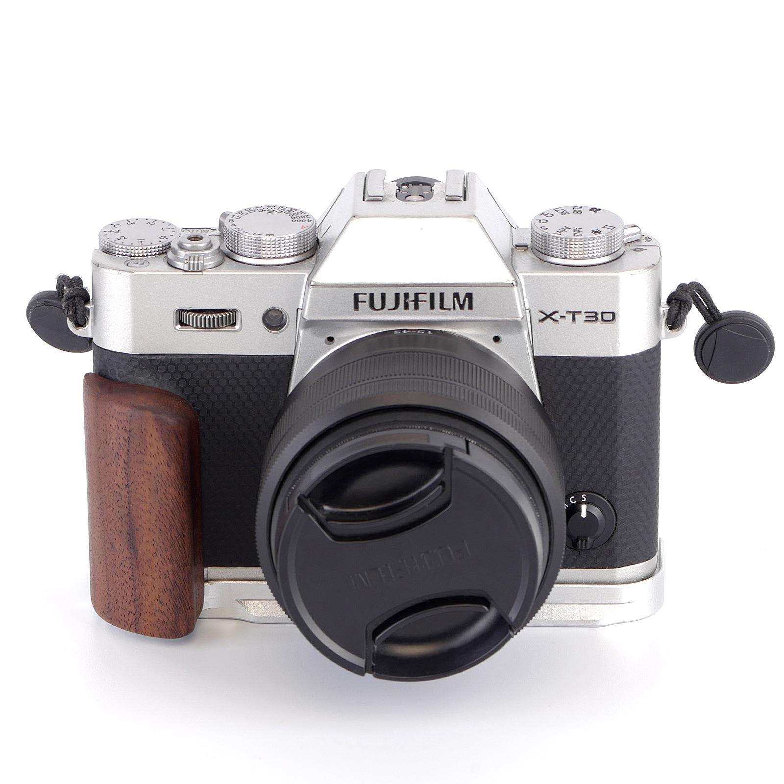 适用富士XT30iiiXT30ii实木手柄 fulifilmXT30 XT20 xt10实木手柄