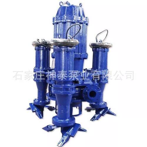 矿用排砂泵 200ZJQ550-25 耐磨小型抽沙泵 潜水吸沙泵型