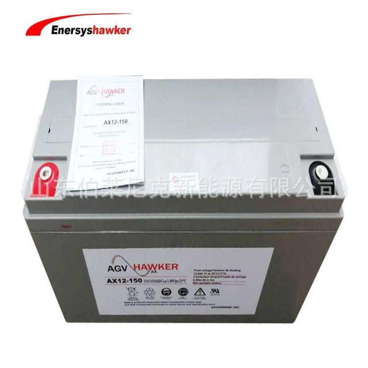霍克蓄电池AX12-60 AGM铅酸蓄电池12V60AH 动力牵引车 洗地机