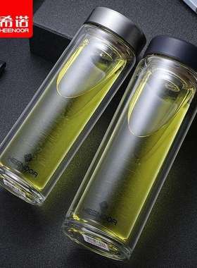 希诺玻璃杯6568 6569 6567 6566时尚男女士双层玻璃杯XN6565 6563