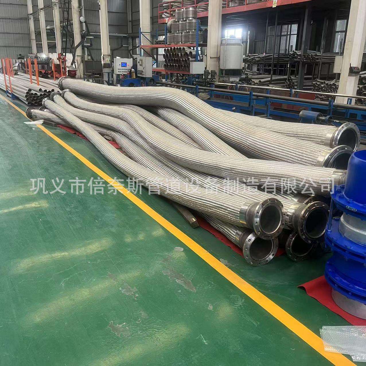 加工销售各种材质长度沟槽、法兰式JR JTW型不锈刚金属软连接软管