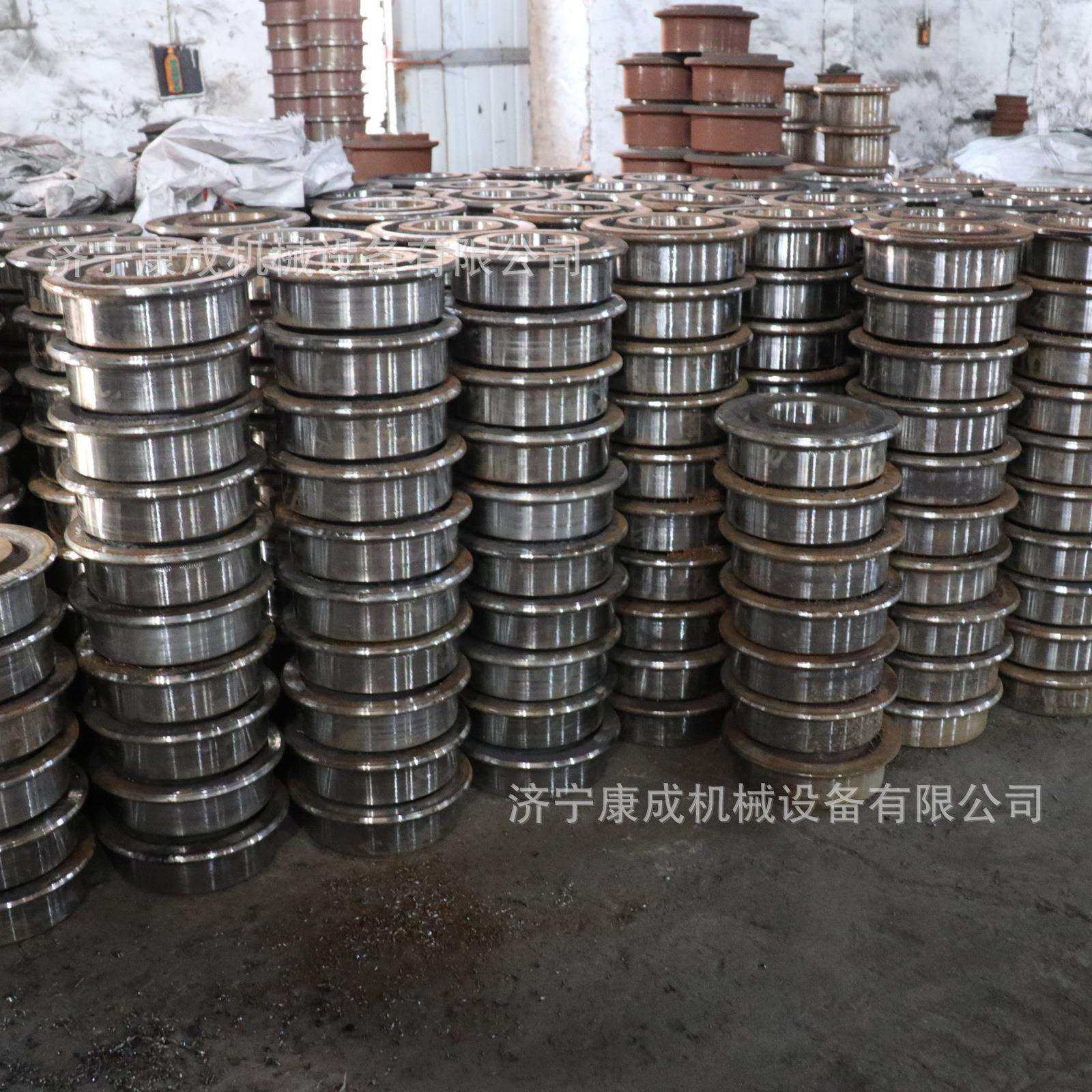 矿车轮矿用平板车铸钢矿车轮轨距600直径300常规轮制定矿车轮