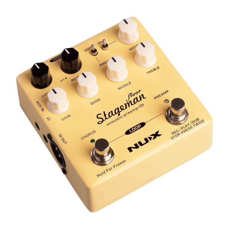 NUX纽克斯木吉他原声前级效果器Stageman Floor民谣单块LOOP循环