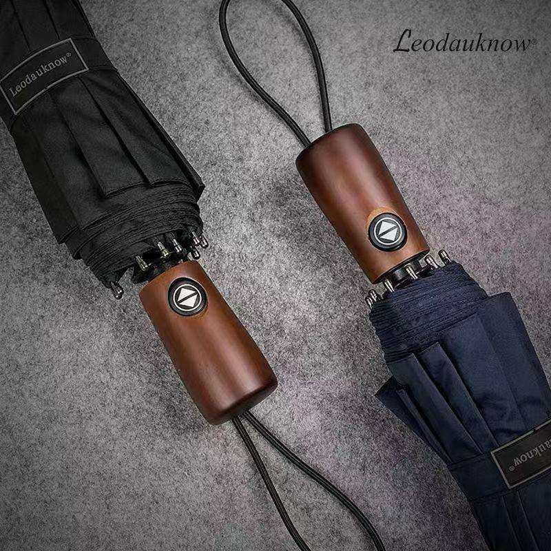 欧士多娜三折十骨自动折叠伞加大伞面结实抗风复古商务实木手柄,标准件/零部件/工业耗材,车间地垫,淘宝优惠券,粉丝福利购,淘宝优惠卷