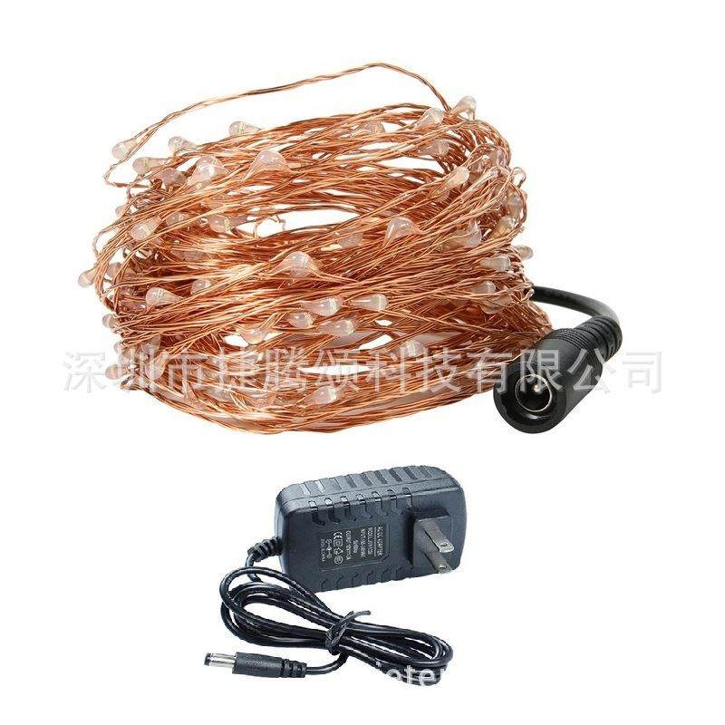 外贸 铜线、银线灯串 防水50米 100-240v 插电款-欧美、美规,鲜花速递/花卉仿真/绿植园艺,割草机/草坪机,淘宝优惠券,粉丝福利购,淘宝优惠卷