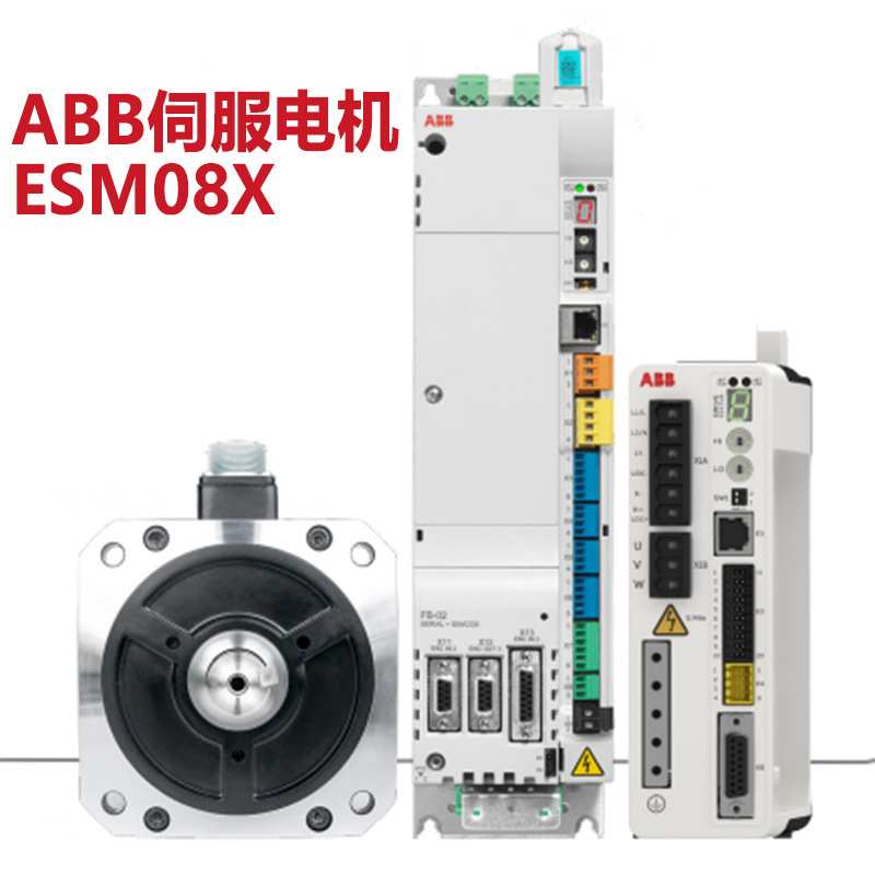 ABB eSM 伺服电机ESM08X-751-302-T1N0A00三相电网永磁同步电机
