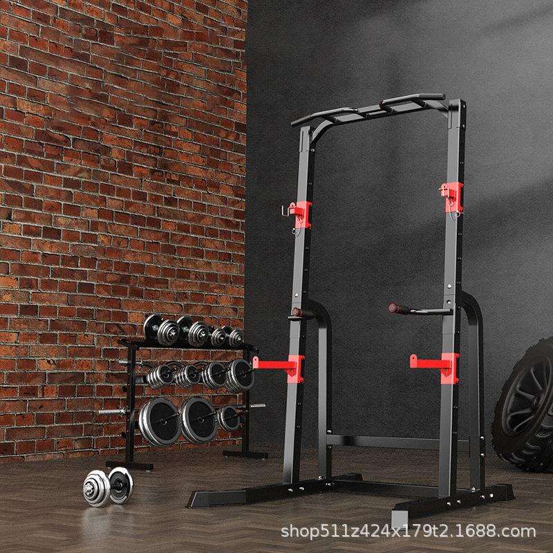 艾踏引体向上器家用单杠多功能健身器材室内卧推杠铃架深蹲架