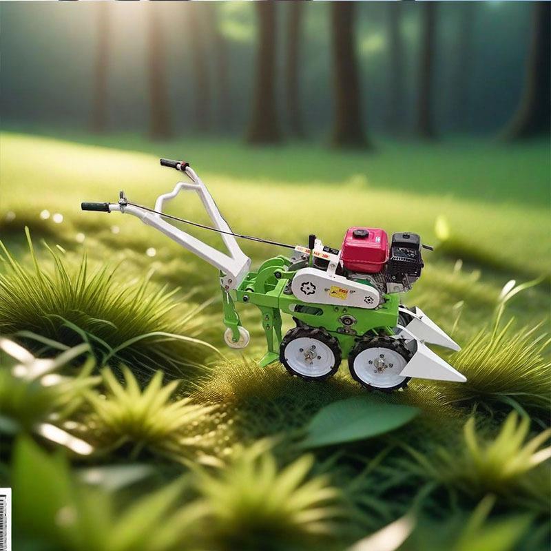 汽油自走式挖蒜机 小型家用刨蒜出蒜机 单缸不伤蒜收获机