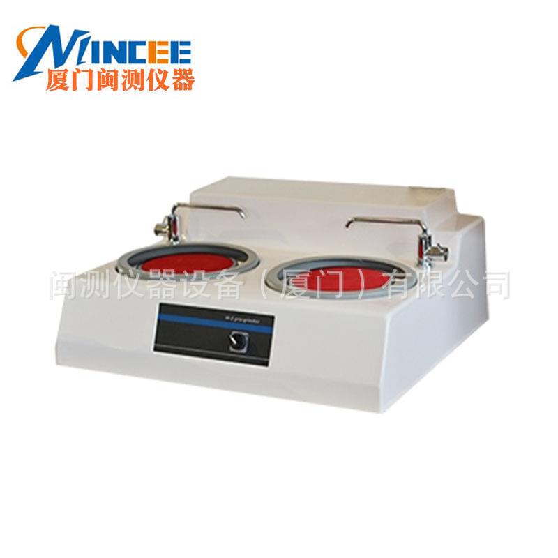 M-2双盘台式金相试样预磨机 金相磨抛机金相磨光机金相抛光研磨机