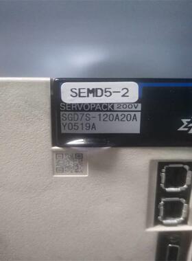 SGD7S-5R5A00A/7R6A00A/120A00A/180A00A驱动器SGMCS-08D3C11现货