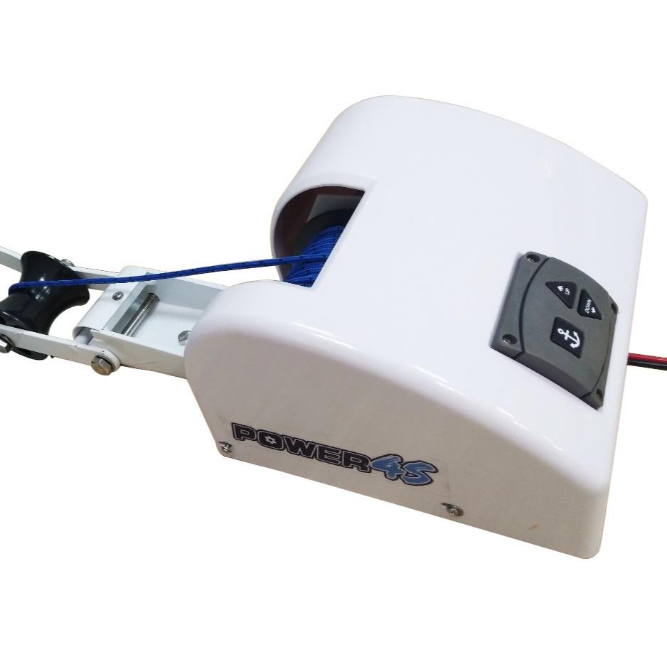 12V电动锚机绞盘适用海水锚重16千克 游艇船舶配件