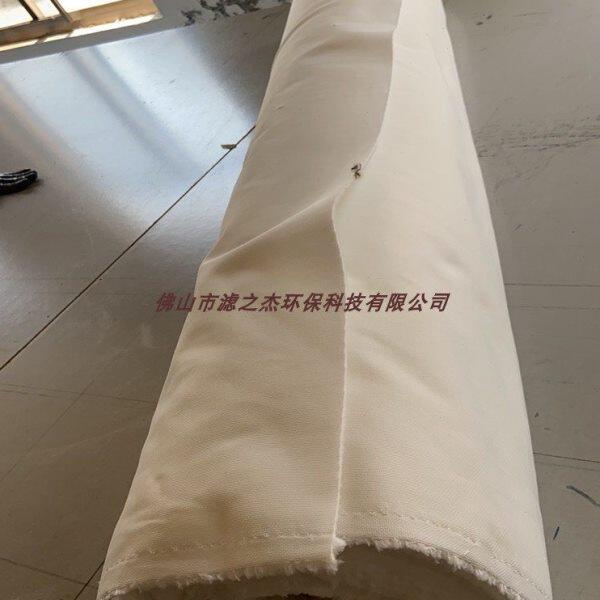 长绒毛滤布纺织厂空调外吸式除尘机用转笼滤布工业滤布植绒滤布
