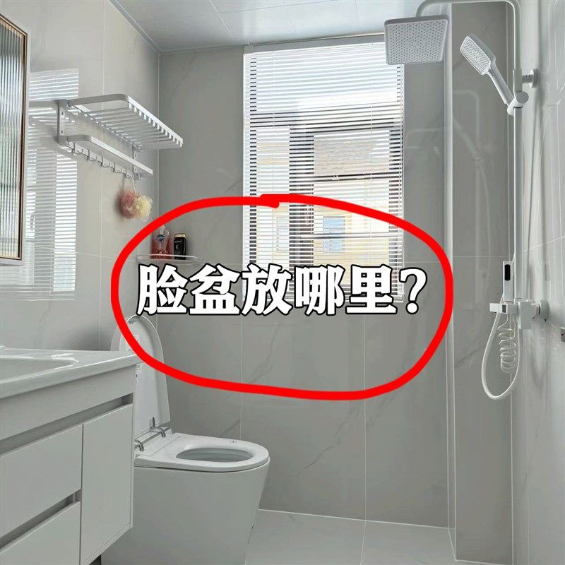 吸盘脸盆架e钩子浴室卫生间脸盆挂钩收纳架多用途免打孔铁艺置物