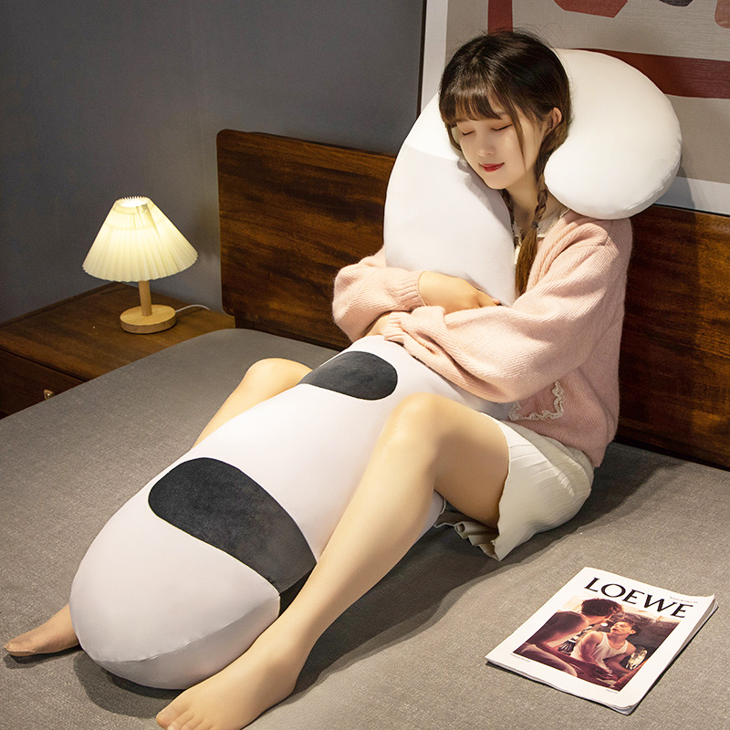 猫尾巴抱枕长条枕可拆洗大号床上夹腿男女生款陪R你睡觉抱靠垫枕