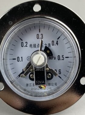 6电接点压力表 T-边 .100Z1610-TX425YZA.向.0.60V带X轴 60MPAY